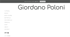 Desktop Screenshot of giordanopoloni.com